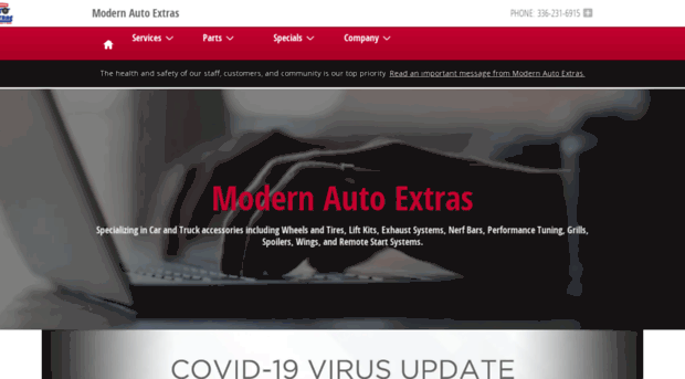 modernautoextras.com