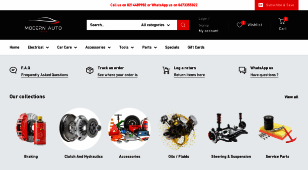 modernautoparts.co.za