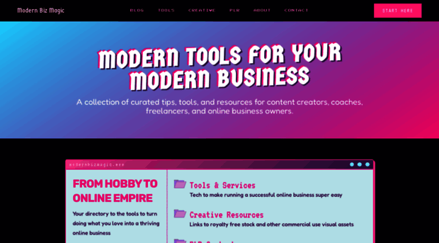 modernbizmagic.com