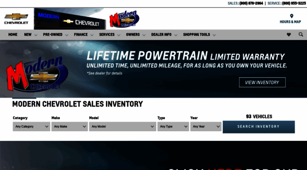 modernchevrolet.com