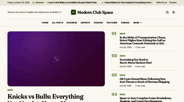 modernclubspace.uk