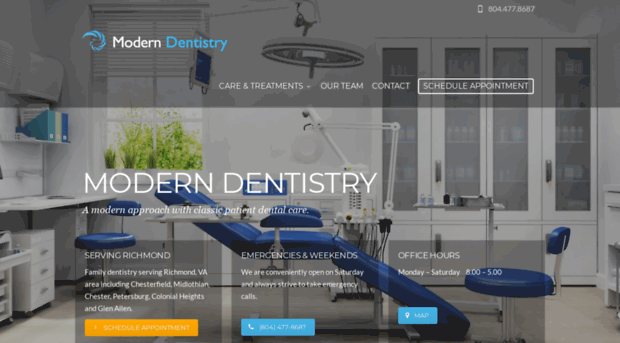 moderndentistryrichmond.com