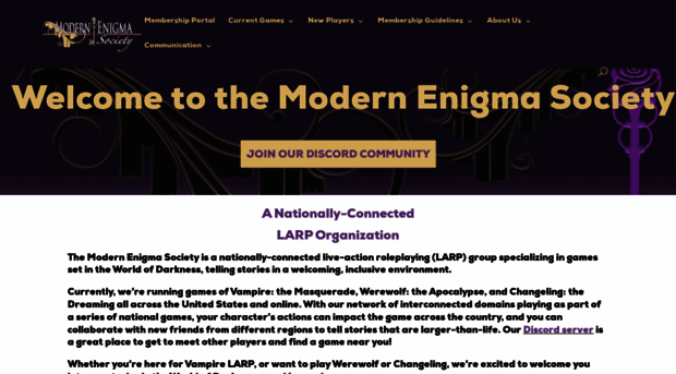modernenigmasociety.org