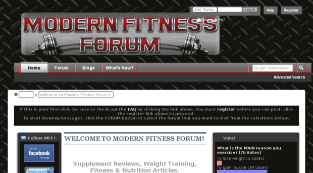 modernfitnessforum.com