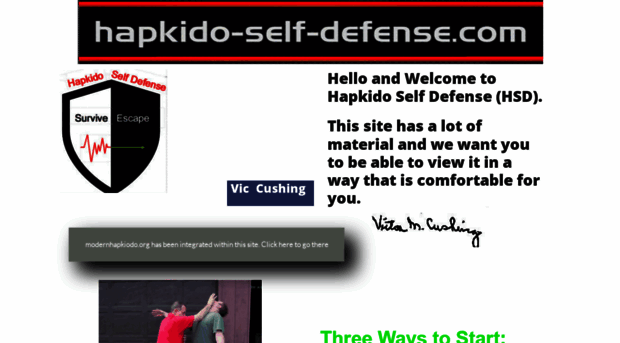 modernhapkido.org