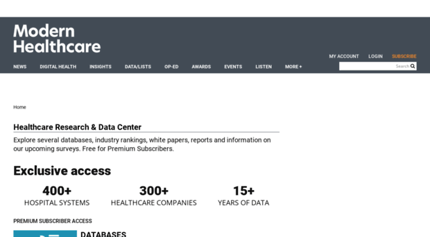 modernhealthcaremetrics.com