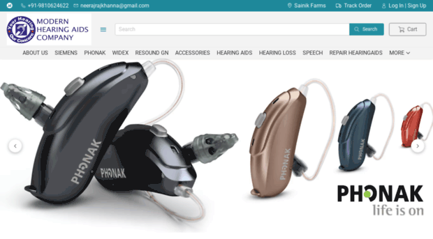 modernhearingaid.com