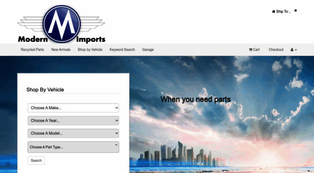 modernimports.autopartsearch.com