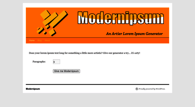 modernipsum.com