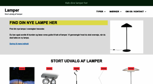 modernlamps.dk