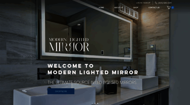 modernlightedmirror.com