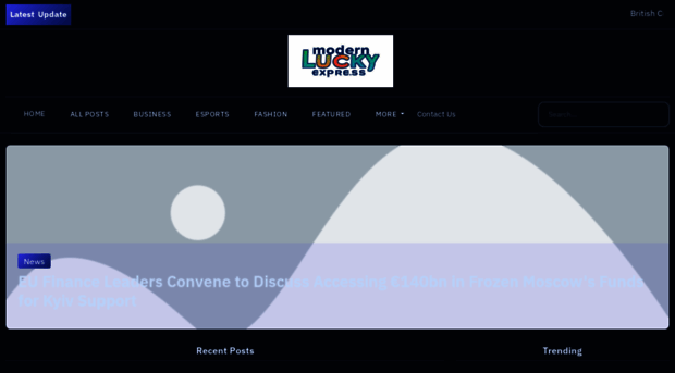 modernluckyexpress.com