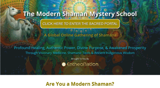 modernshamanmysteryschool.com