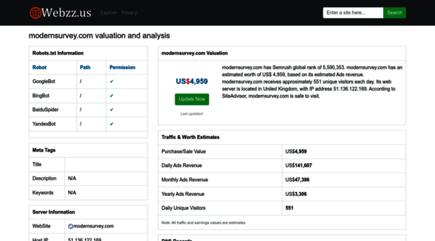 modernsurvey.com.webzz.us