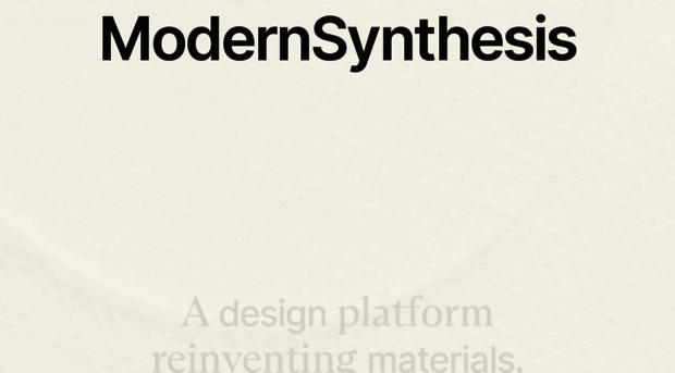 modernsynthesis.com