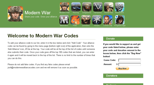 modernwaralliancecodes.com