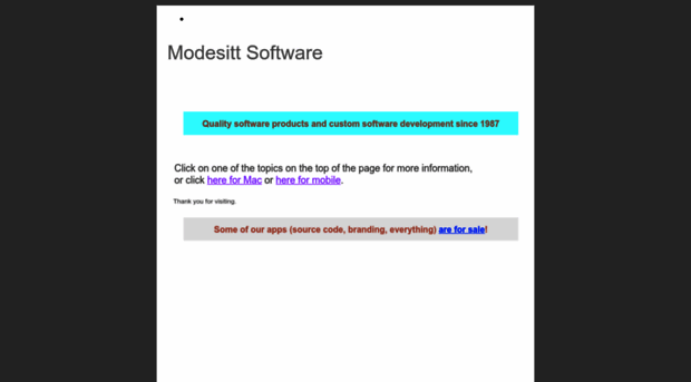 modesittsoftware.com