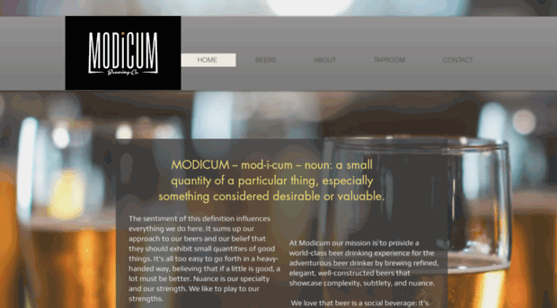 modicumbrewing.com