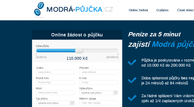 modra-pujcka.cz