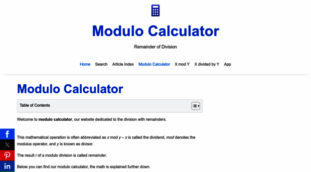 modulocalculator.com