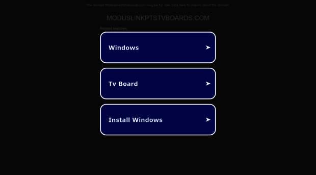 moduslinkptstvboards.com