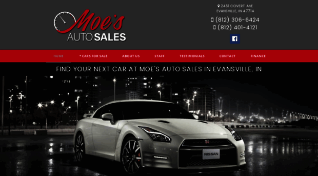 moesautosalesin.com