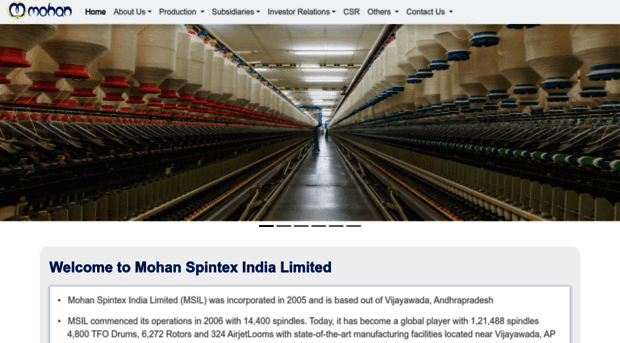 mohanspintex.in