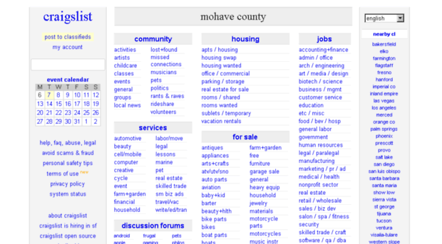 mohave.en.craigslist.org