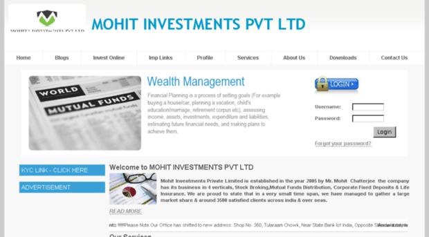 mohitinvestments.easyfe.com
