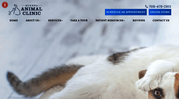 mokenaanimalclinic.com
