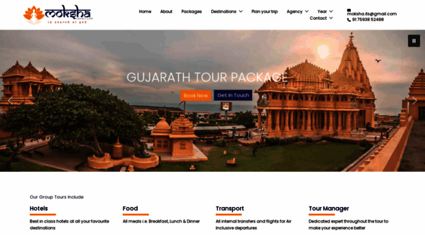 mokshatravels.com