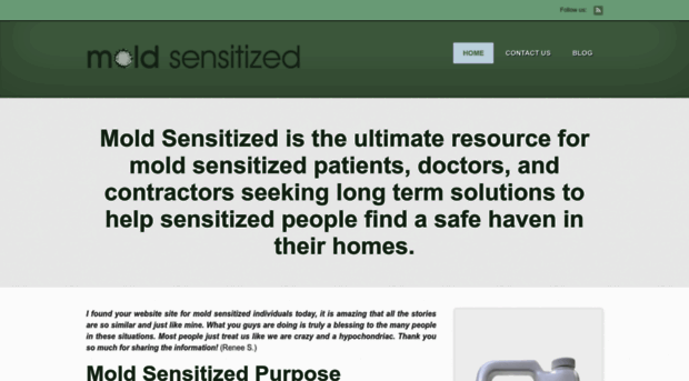 moldsensitized.com