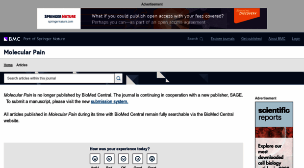 molecularpain.biomedcentral.com
