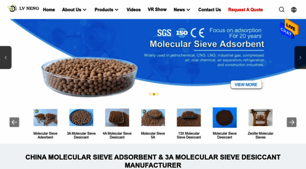 molecularsieveadsorbent.com