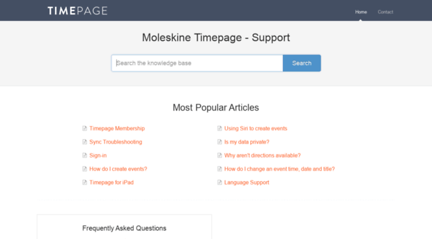 moleskine.helpscoutdocs.com