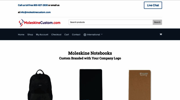 moleskinecustom.com