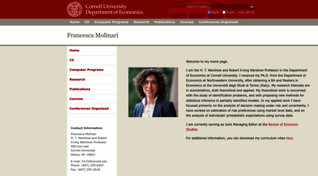 molinari.economics.cornell.edu