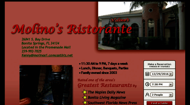 molinosristorante.com