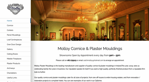 molloyplastermouldings.com