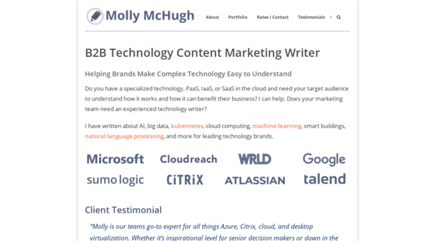 mollymchugh.com