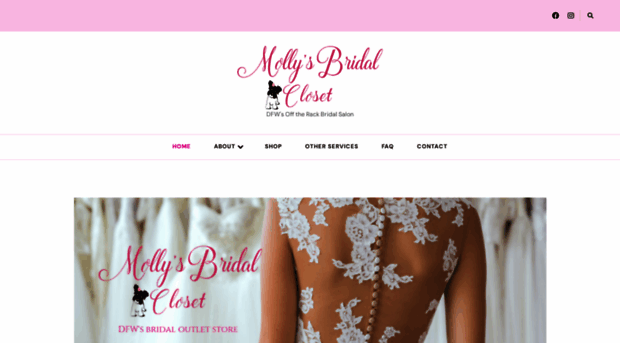 mollysbridalcloset.com