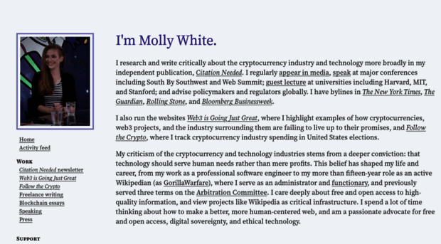 mollywhite.net