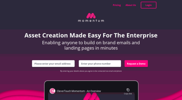 momentum-dev.clever-touch.com