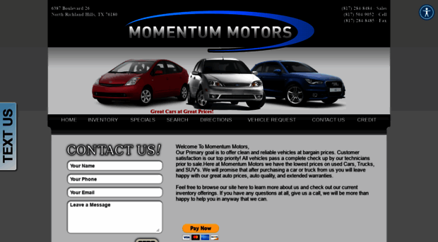 momentummotors.net