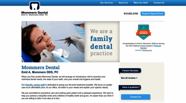 mommersdental.com