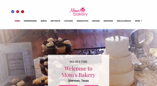 momsbakerysherman.com