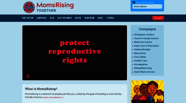 momsrising.com