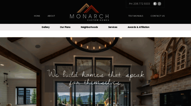 monarchcustomhomes.com