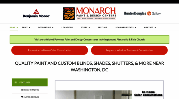 monarchpaintdc.com