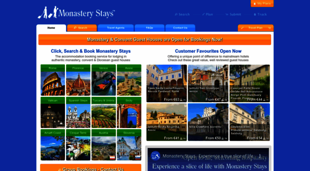 monasterystays.com